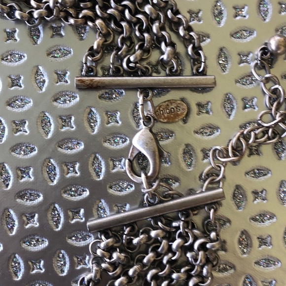 CHICO’s FIVE STRAND NECKLACE - Picture 3 of 4